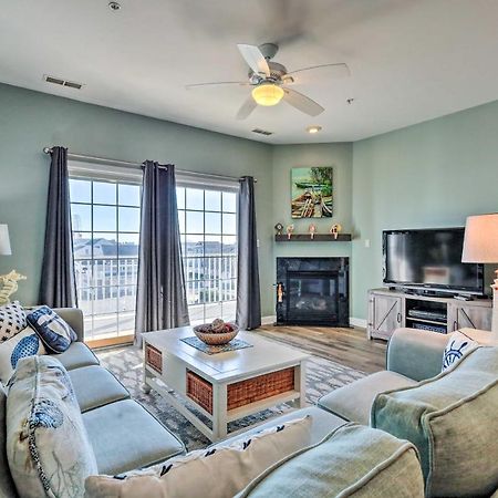 Walkable Dtwn Oc Condo Balcony With Inlet View Ocean City Exterior photo